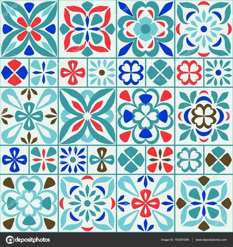 Seamless Tile Pattern — Stock Vector © Makarovaalex 150381096