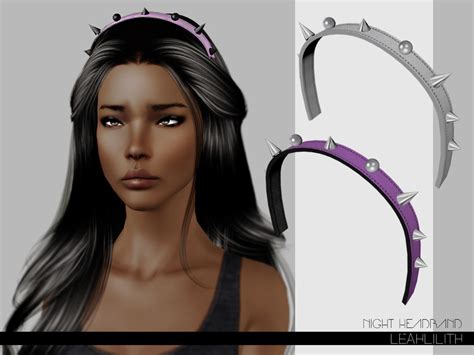The Sims Resource Leahlilith Night Headband