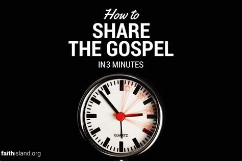 We did not find results for: How to Share the Gospel in 3 Minutes | Faith Island
