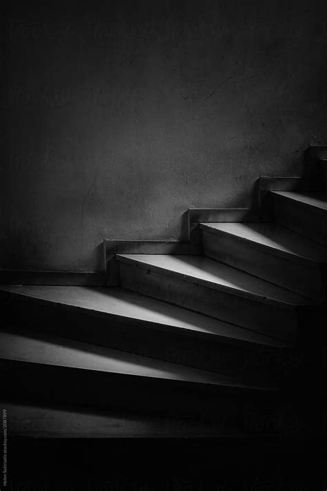 Dark Staircase By Helen Sotiriadis Stocksy United