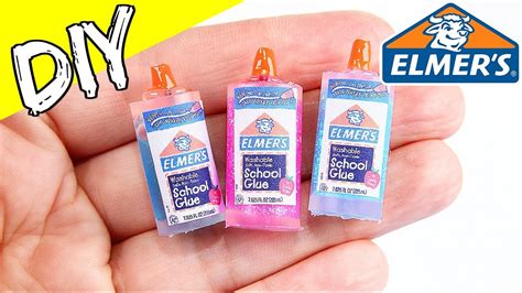 Diy Miniature Elmers Glue Really Works