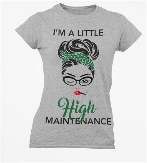 Im A Little High Maintenance Svg Png Jpeg Digital File Etsy