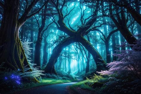 Premium Ai Image Enchanted Forest