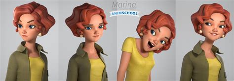 Animschoolblog New Animschool Character Rig Marina