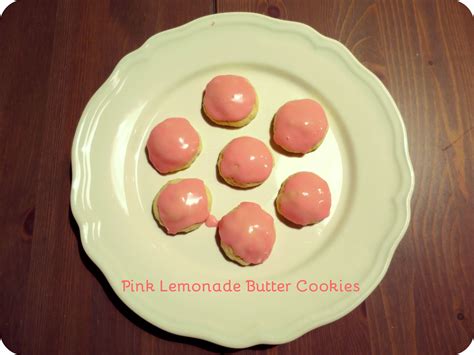 Pink Lemonade Butter Cookies Ourhappylittlehome
