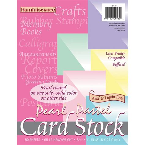 Pacon Inkjet Laser Print Card Stock