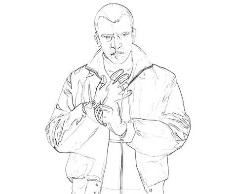 Auto coloring pages for kids online. Franklin Gta V Kleurplaat Grand Theft Auto - Grand Theft ...