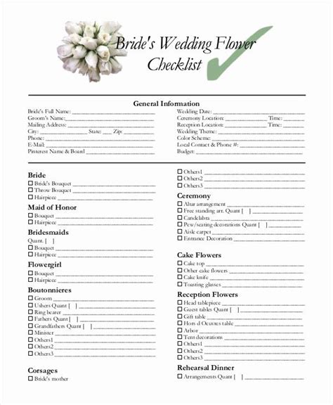 Wedding flower terminology, budget, tips and inspiration to help you make those pesky floral decisions. 50 Wedding Flowers order form Template in 2020 | Wedding ...