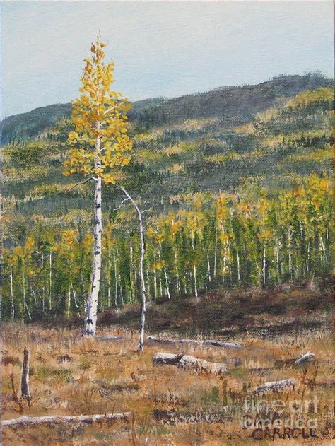 Last Standing Elkhead Mountains Colorado Painting By Dana Carroll
