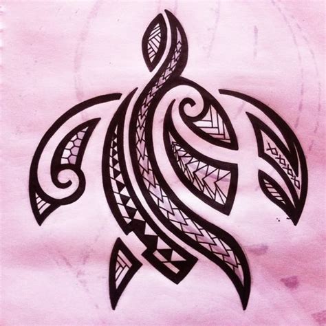 While getting a hawaiian tribal tattoo, the most important thing is to find a skilled artist who. Hawaiian Tribal Turtle Tattoo Design | Turtle tattoo ...