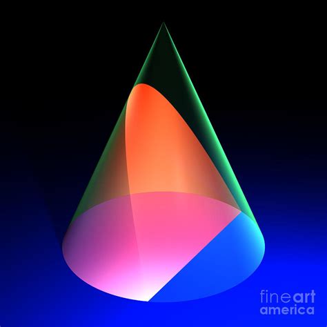 Conic Section Parabola 6 Digital Art By Russell Kightley Fine Art America