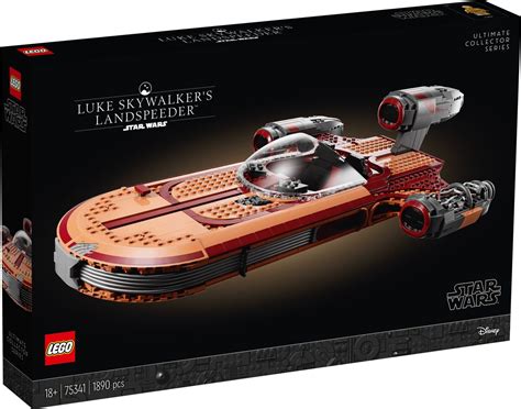 New Lego ‘star Wars Luke Skywalker Landspeeder Set Comes Forth In May