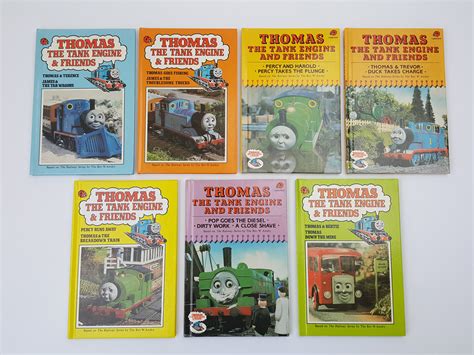 Seven Ladybird Editions Of Thomas The Tank Engine And Friends Comprising Thomas And Terence