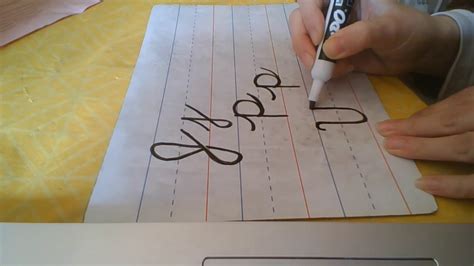 It's a mixture of essential icons and symbols for everyday design work. Video 3: How to write J, P, Y, Z in cursive - YouTube