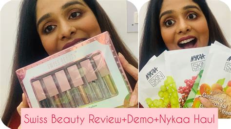 Rs168??😱Swiss Beauty Metallic Liquid eyeshadow Review ...