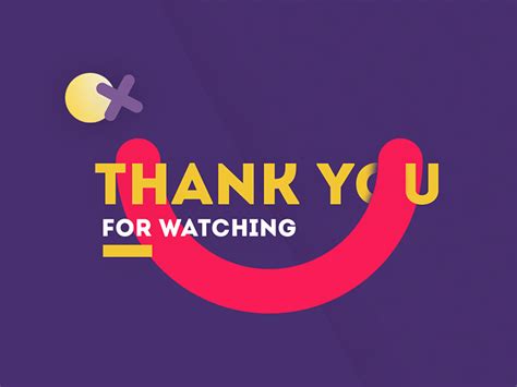 'thanks' is more casual than 'thank you'. Thank You For Watching ! by Yousuf Althlathini on Dribbble