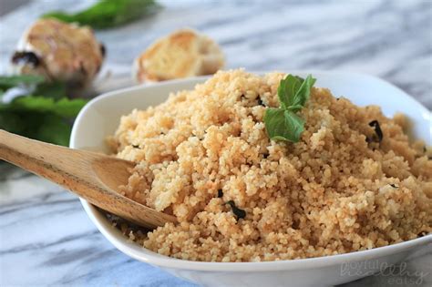 Couscous, small granules of semolina flour, is traditional in north african cuisine. Flavorful Whole Wheat Couscous - Horizon Personal Training ...