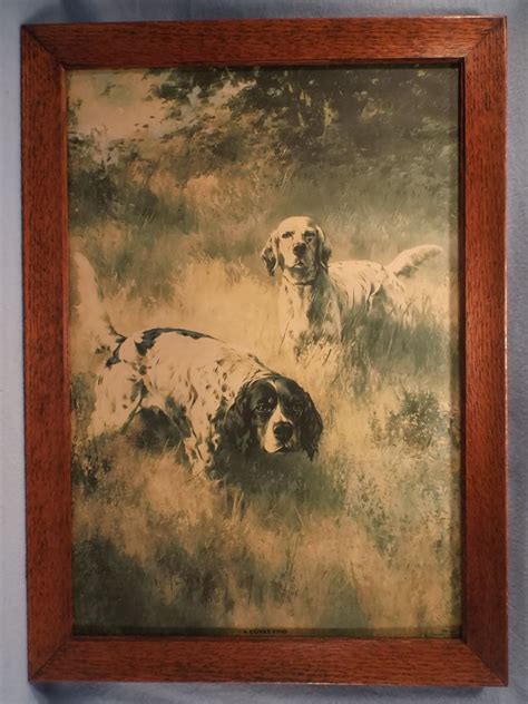 This Vintage Fine Art Framed Print Titled A Covey Find Is From The