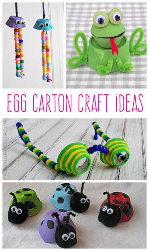 27 Egg Crate Crafts Ideas Crafts Crate Crafts Crafts For Kids