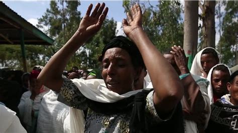Ethiopia Funerals For Protesters Following Clashes Bbc News