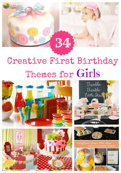 Ready to see what we mean? 34 Creative Girl First Birthday Party Themes & Ideas - My ...