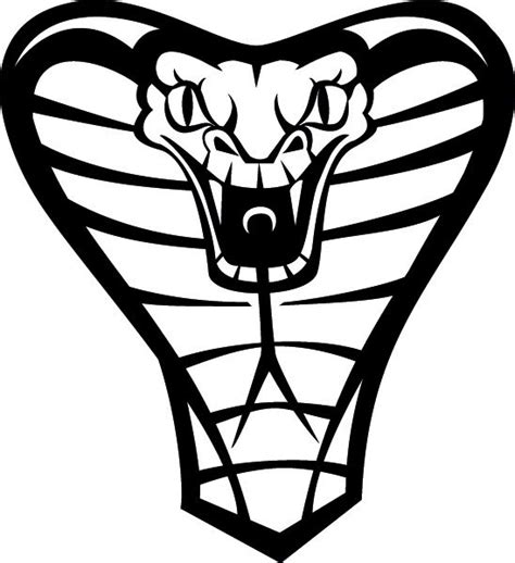 How to draw free fire grand master logo. Cobra Snake Head Drawings | Schlange kunst, Kobraschlange ...