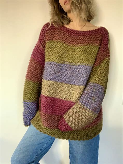 The New Oversized Sweater Is Ready🧶 Rknitting