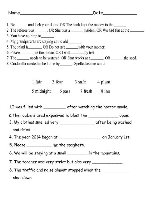 One of the best teaching strategies employed in most classrooms today is worksheets. Vocabulary Grade 2/3 #5C