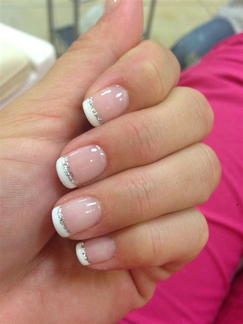 Bride Nails Wedding Nails French Glitter French Manicure