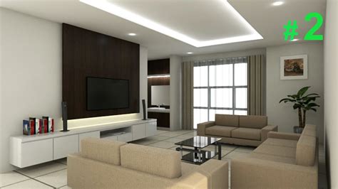 sketchup interior design   living room part  youtube