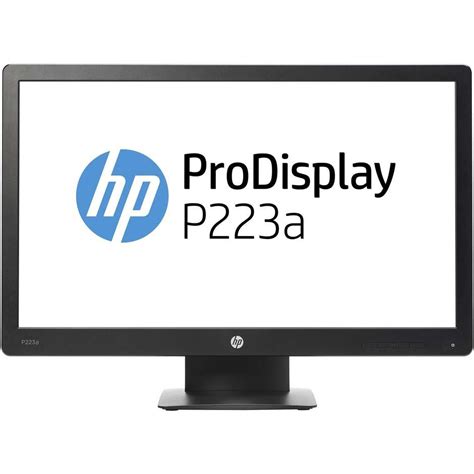 Hp Prodisplay P223a Monitor Pc 215 Full Hd 250 Cdm² Colore Nero