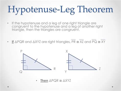 When would you use the hypotenuse? PPT - Congruence in Right Triangles PowerPoint Presentation, free download - ID:2108251