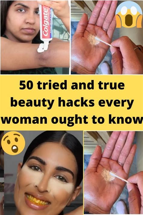 50 tried and true beauty hacks every woman ought to know beauty tips for hair all things beauty