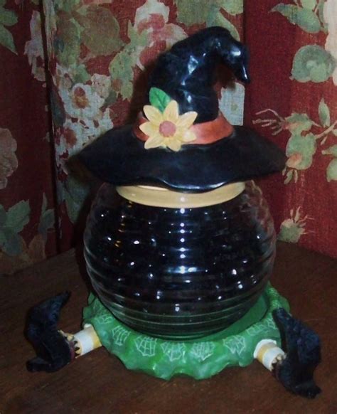 Witch Cookie Jar | Halloween cookie jar, Witch cookie, Witch cookie jar