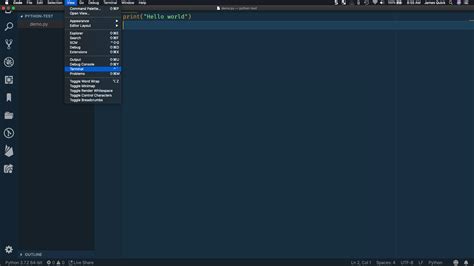 How To Get Started With Python In Visual Studio Code Digitalocean