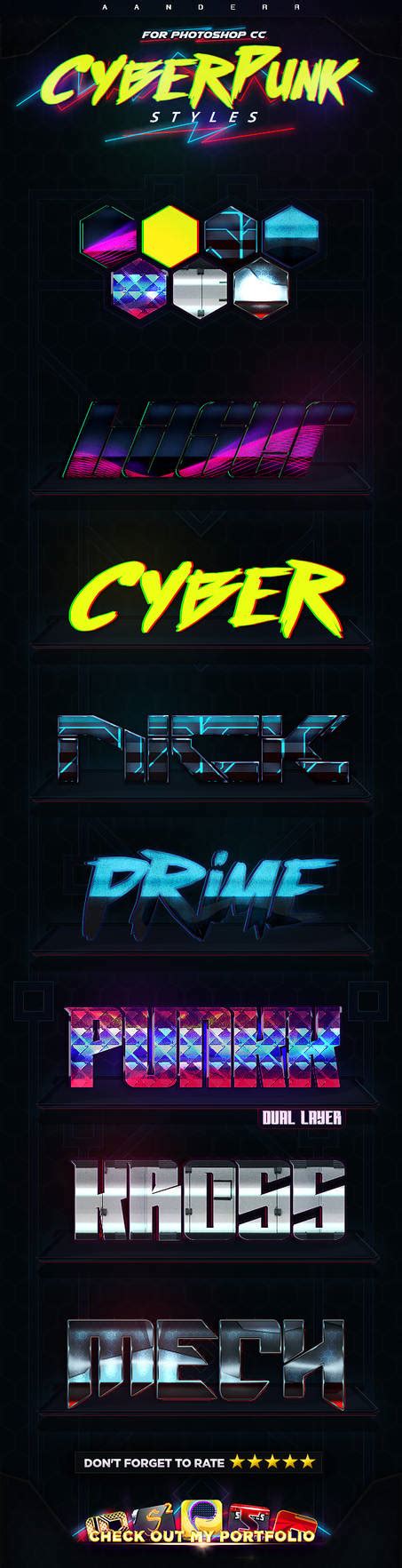 Cyberpunk Photoshop Styles By Aanderr On Deviantart