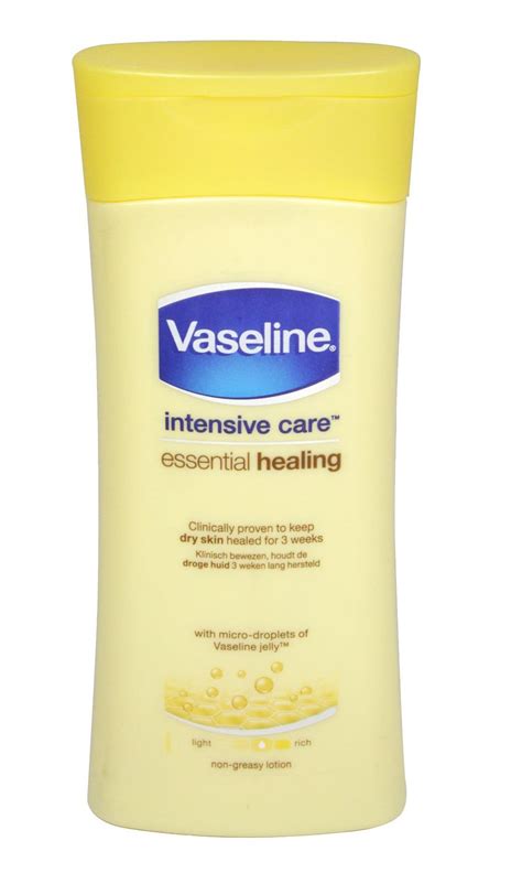 My hands feel much improved after using it. 3X Vaseline Intensive Care Cream Dry Skin Lotion Essential ...