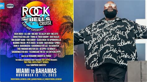 Rock The Bells Cruise 2023 Lineup Tickets Where To Buy And More