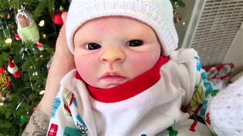 Christmas Reborn Baby Has A Name Youtube