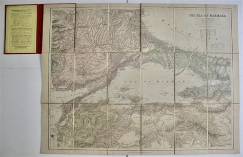Stanfords London Atlas Map Of The Sea Of Marmara By Stanfords