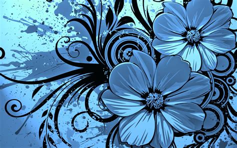 Traveling Vector Flowers Desktop Wallpapers Top Wallpaper Desktop
