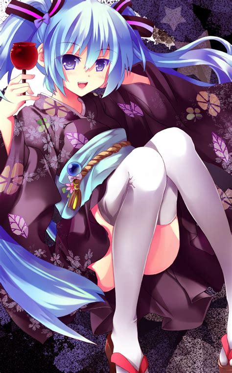 Anime Picture Search Engine 1girl Absurdres Blue Eyes Blue Hair