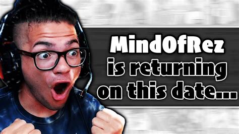 Mindofrez Is Coming Back Confirmed Youtube