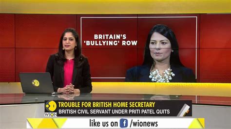 Gravitas British Home Secretary Priti Patel Accused Of Bullying World News