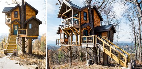 There's no better time than right now to stay in a treehouse: Treehouse Cabins Nc - cabin