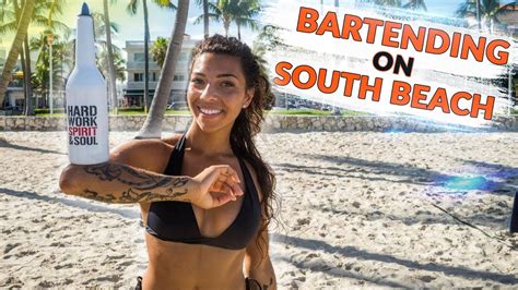 Learning Beginner Bartending Moves On South Beach With European Bartender School Miami Youtube