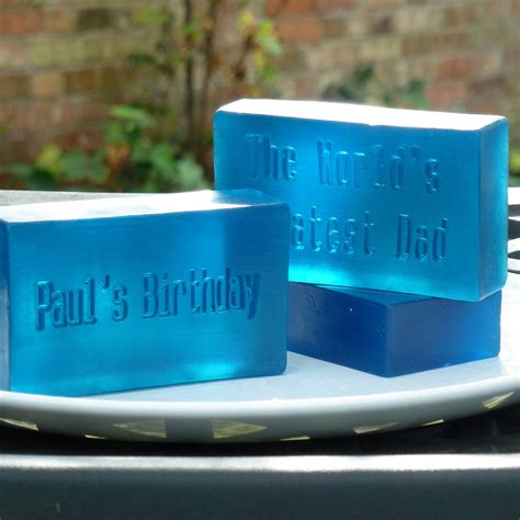 Personalised Bath Soap For Him By Suzy Hackett