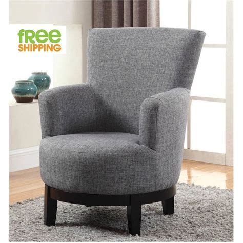 Once you select your preferred chair style, choose from over 900 upholstery and leather options, including stain resistant iclean™ fabrics, and make it your own. Details about Swivel Accent Chair Upholstered Comfortable ...