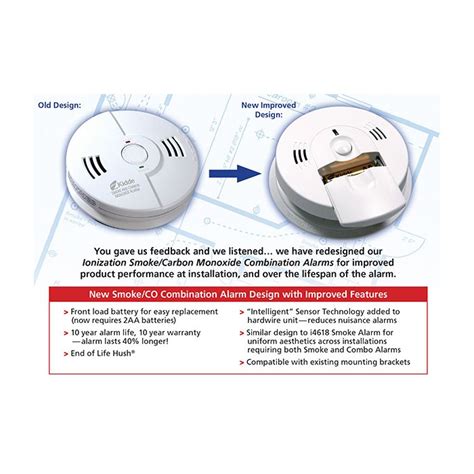 Why is my smoke alarm flashing red? Kidde Smoke And Carbon Monoxide Alarm Blinking Red Light ...