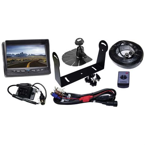 7 Rear View Camera System With Night Vision That Can Handle Up To 3